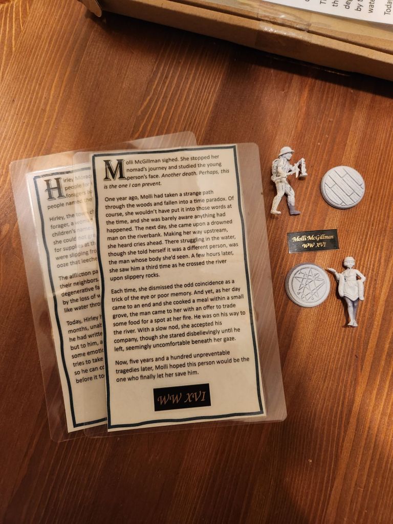 Choose your character, base, and story!