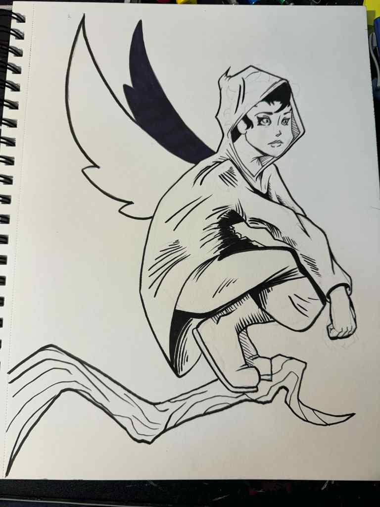 Sketch of Tildy Silverleaf by Danny Givens