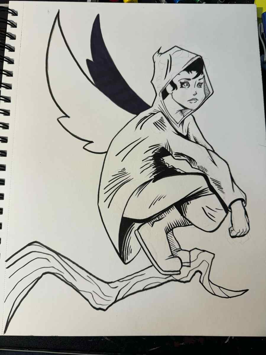 Sketch of Tildy Silverleaf by Danny Givens