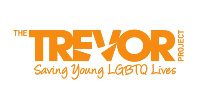 logo: The Trevor Project: Saving young LGBTQ lives